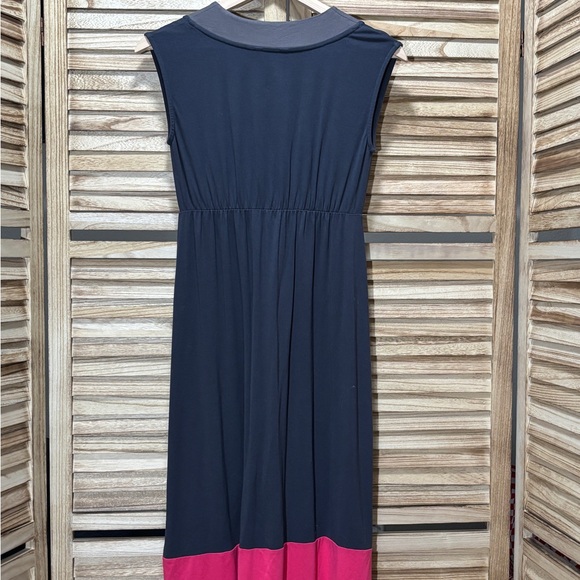BODEN Color Block Midi Dress, Sleeveless - Picture 3 of 9